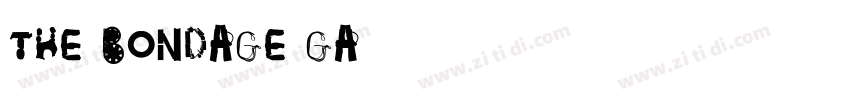 the bondage gay字体转换